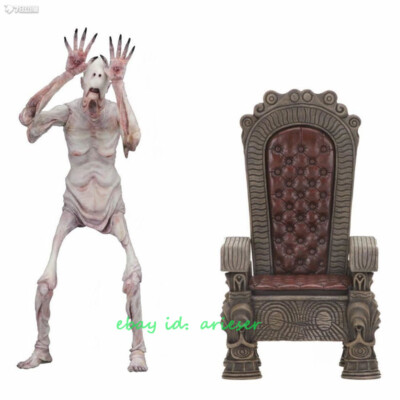 Hot New NECA 7 Inch Series Pans Labyrinth Grey Skull Action Figure In Stock