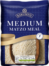 Rakusen'S Medium Matzo Meal 375g - Pack of 6