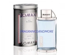 LOMANI LOMAX POUR HOMME COLOGNE FOR MEN 3.3 OZ 100 ML EAU DE TOILETTE SPRAY NIB 