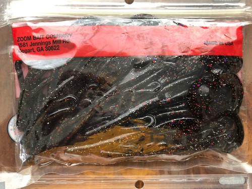 Zoom Baits Plastic Worms - 5 Varieties - New! - Bass Fishing- Sealed In Package! - Picture 9 of 12