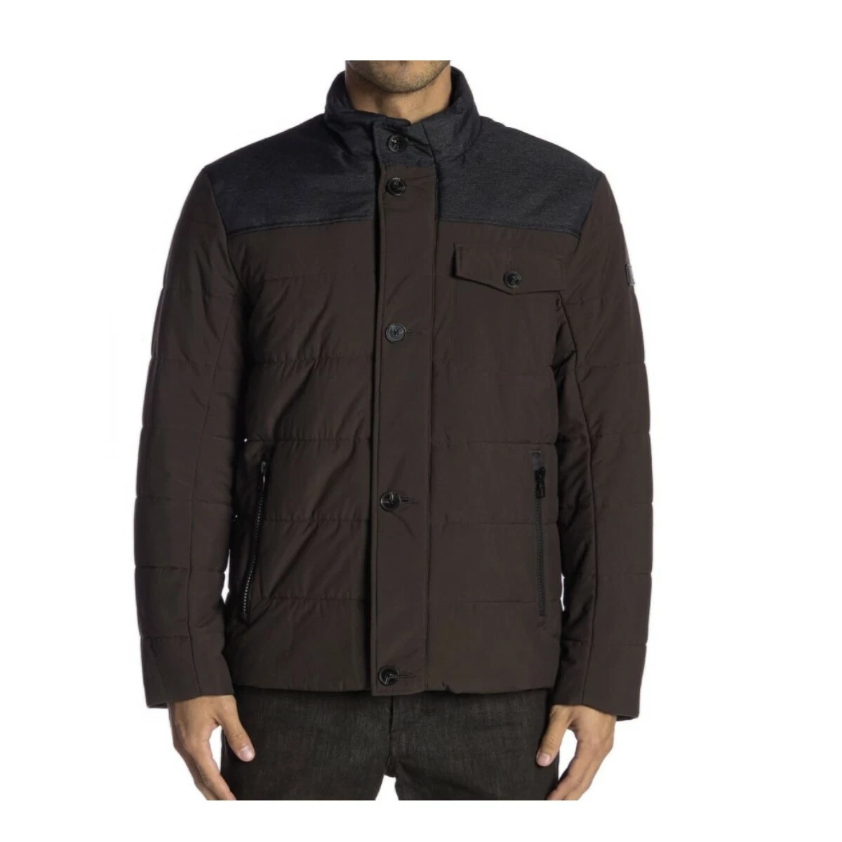 TUMI Men s Mixed Media Jacket F87171 eBay