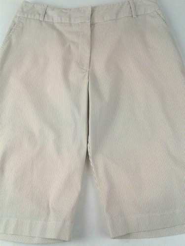 Pantology Womens Tan/White Striped 