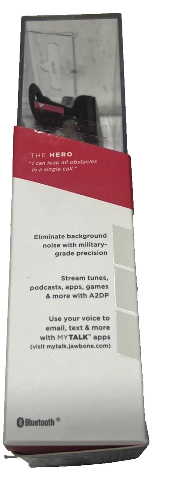 Jawbone Noise Assassin 2.5 Icon the Hero Bluetooth Earloop Earbud New Old Stock - Image 3 of 4