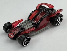 Hot Wheels 2005 I Candy Black Red Flames Auto GRFX  5sp G6925 Loose