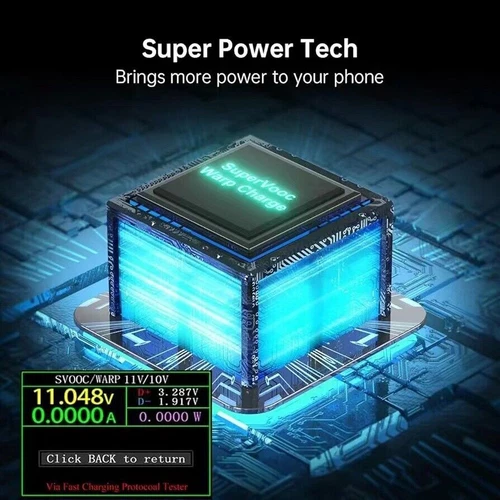 One Plus Oppo Supervooc 100W Schnell AC Ladegerät US Stecker + Kabel, UK EU AU Konverter - Bild 10 von 17
