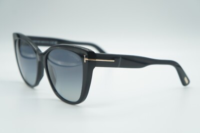 NEW TOM FORD TF 937 01D NORA BLACK SMOKE POL AUTHENTIC  display picture 3