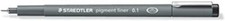 STAEDTLER Pigmentliner schwarz Strichstärke: 0,1 mm