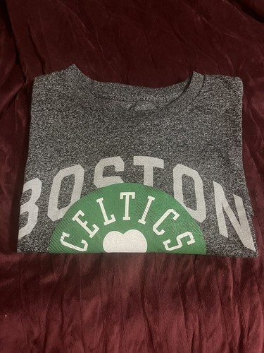 NEW Official NBA Brand Boston Celtics Gray T Shirt Size Men’s 2XL - High Quality