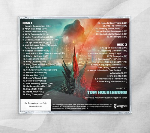 Godzilla vs. Kong (2021) Complete Score 2CD Tom Holkenborg, Antonio Di Iorio - Imagen 2 de 2