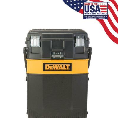 portable storage tool box mobile rolling organizer bin tray dewalt dwst20880
