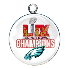 Eagles Super Bowl 59 Champions Charms