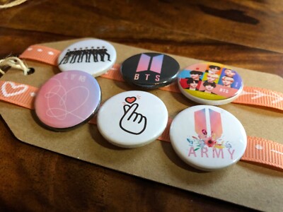 BTS Band Bangtan Boys/ K-POP - Button Pin Badge Set | eBay UK
