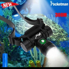 Professional 20000LM Diving Headlamp Underwater Headlight Led Scuba Head Torch