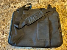 BRIGGS  RILEY VB924-4 Black Nylon Business Computer Bag Briefcase Speedthru
