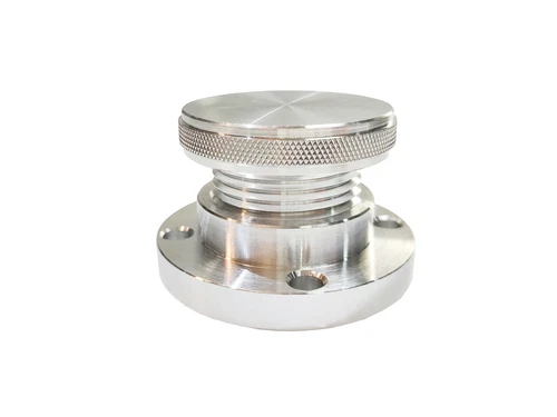 Aluminum Bolt on Fill Bung Oil Cap with O-ring Fit Chevy Ford Mopar SBC BBC Bolt - Picture 3 of 8