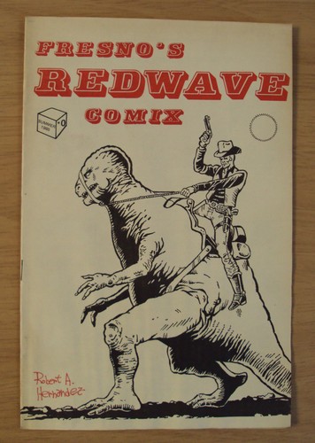 1985 RARE Pre Series COMIC~"Fresno's REDWAVE COMIX"~Robert A. Hernandez~CA~