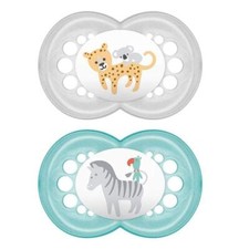 MAM Original Baby Pacifier, Nipple Shape Helps Promote Healthy Oral Development,
