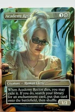 Academy Rector Proxy Card with Custom designed art