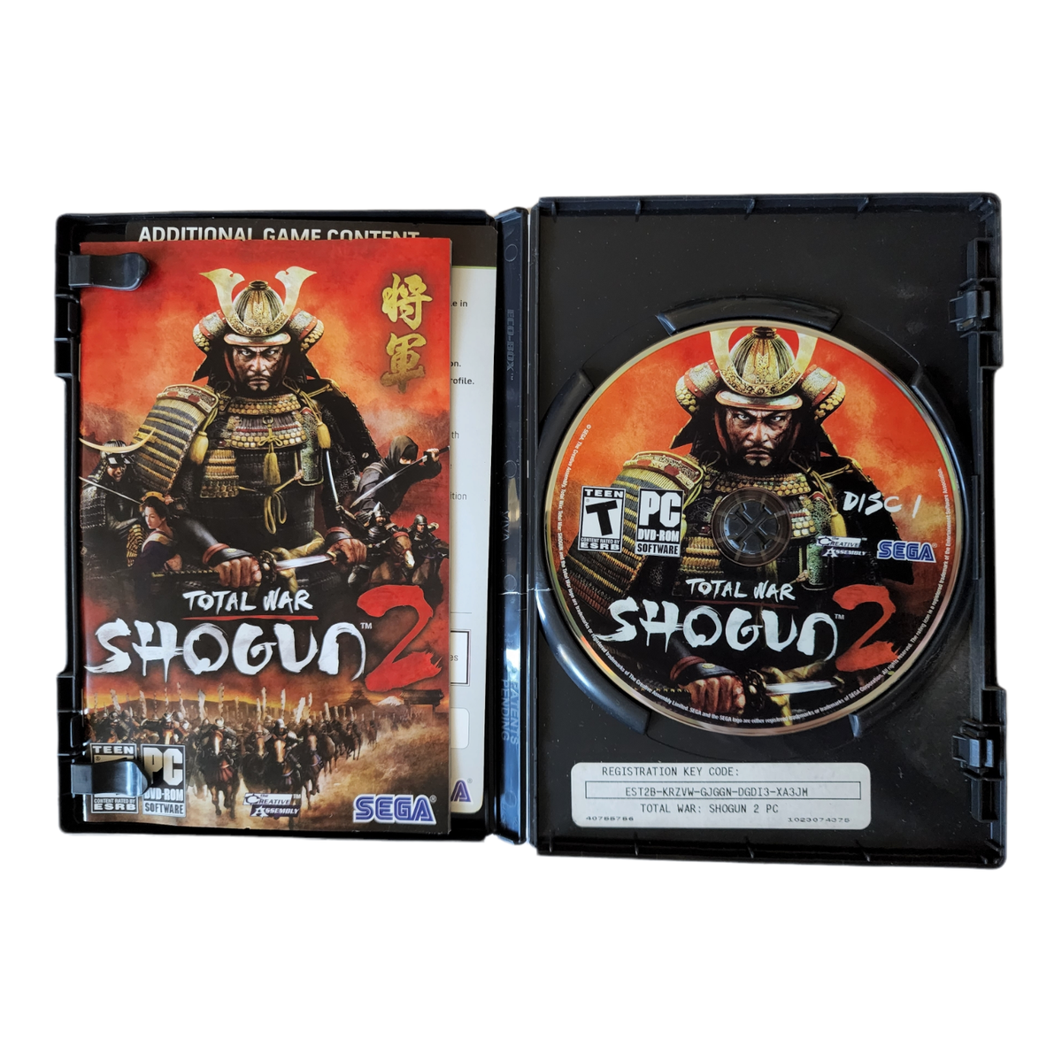 Total War Shogun 2 (Limited Edition PC DVD-Rom) CIB Complete with