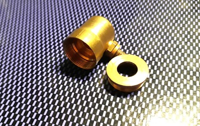 RACCORD DE GONFLAGE LAITON POUR VELOS GITANE PEUGEOT MOTOBECANE.....''NOS''