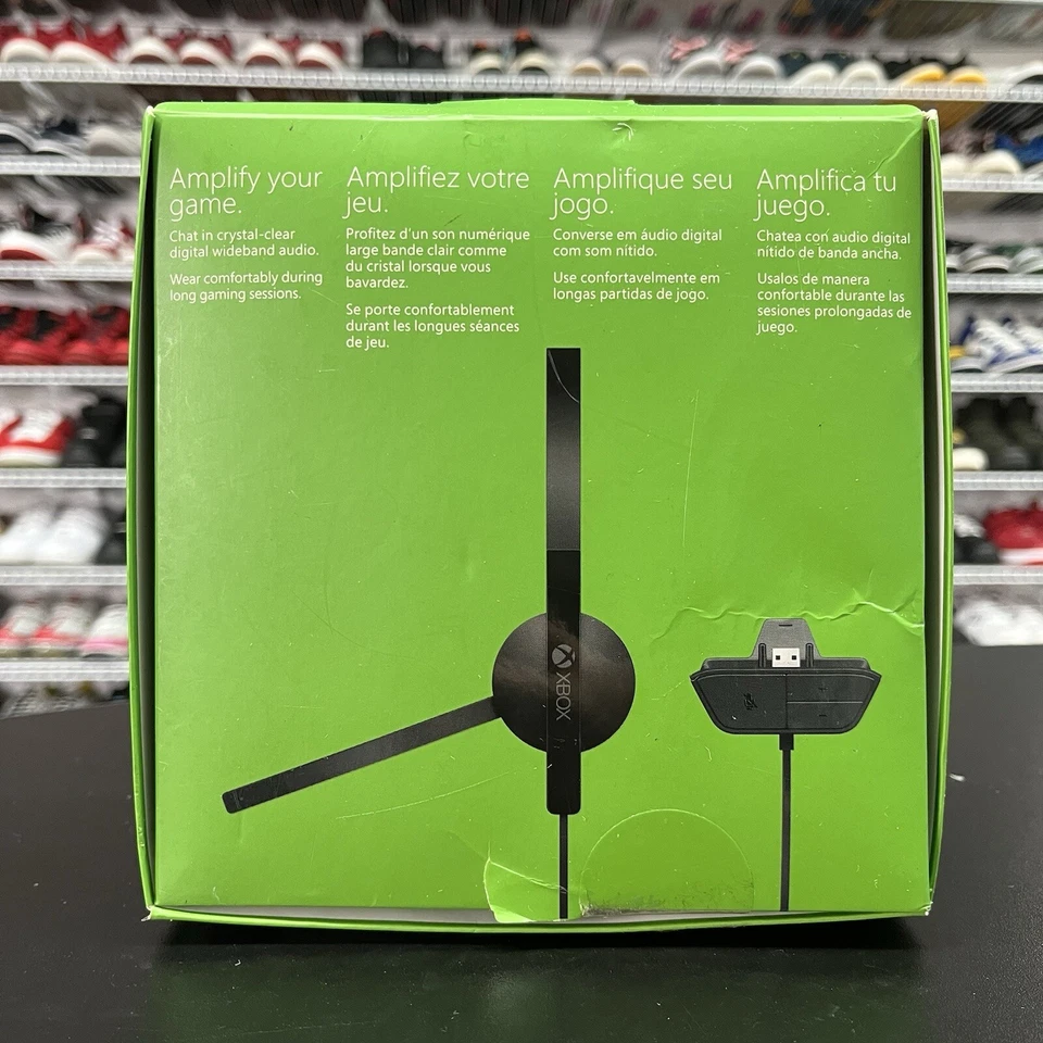 Microsoft XBOX One Chat Headset Used With Box - Image 3 of 4