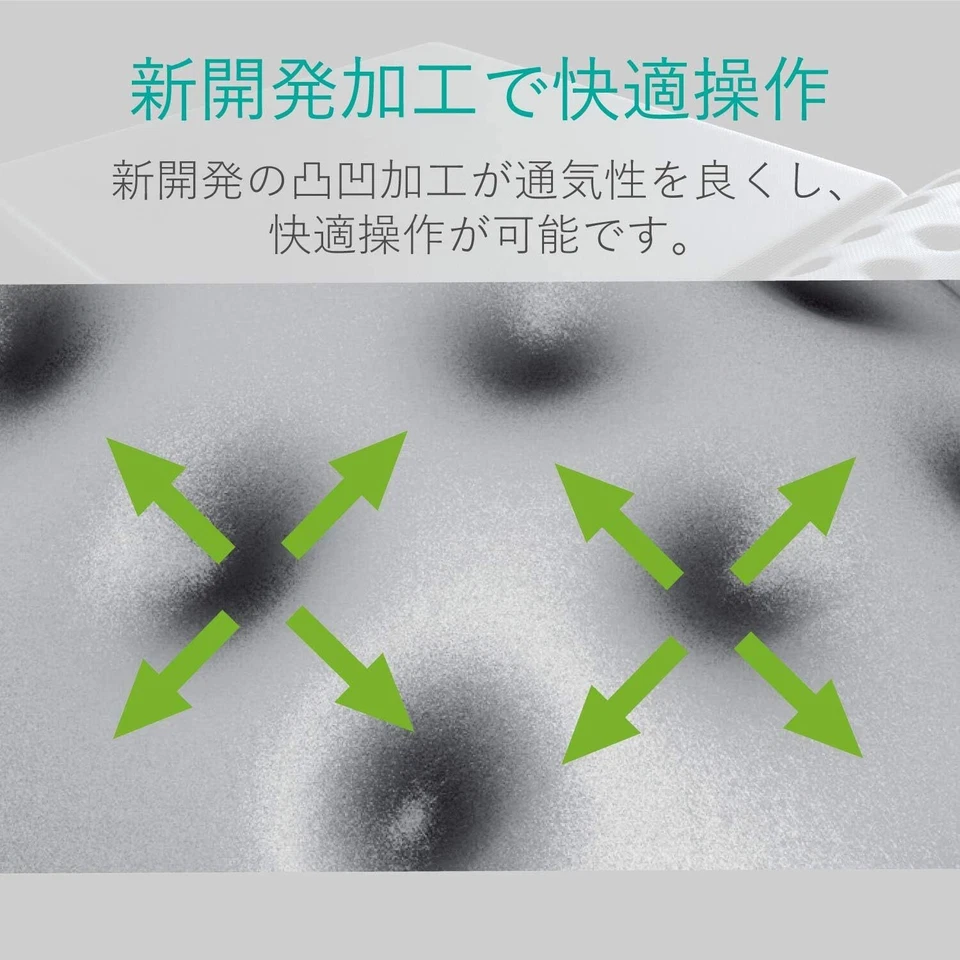 Alfombrilla de ratón ELECOM Listrest integrada reducción de fatiga 'Cómoda' gris duro MP Foto 2 de 4