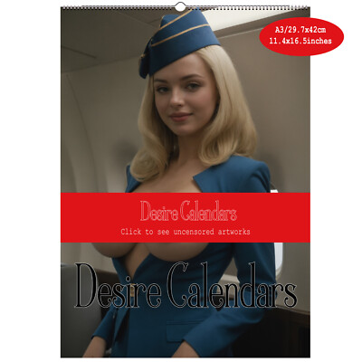 Vintage Stewardess in uniform 2025 Collectible Art Pin-up | eBay