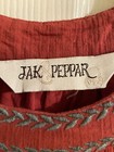 Jam & Peppar Girls’ Rust Embroidered Cold Shoulder Dress Size 16 — photo 5