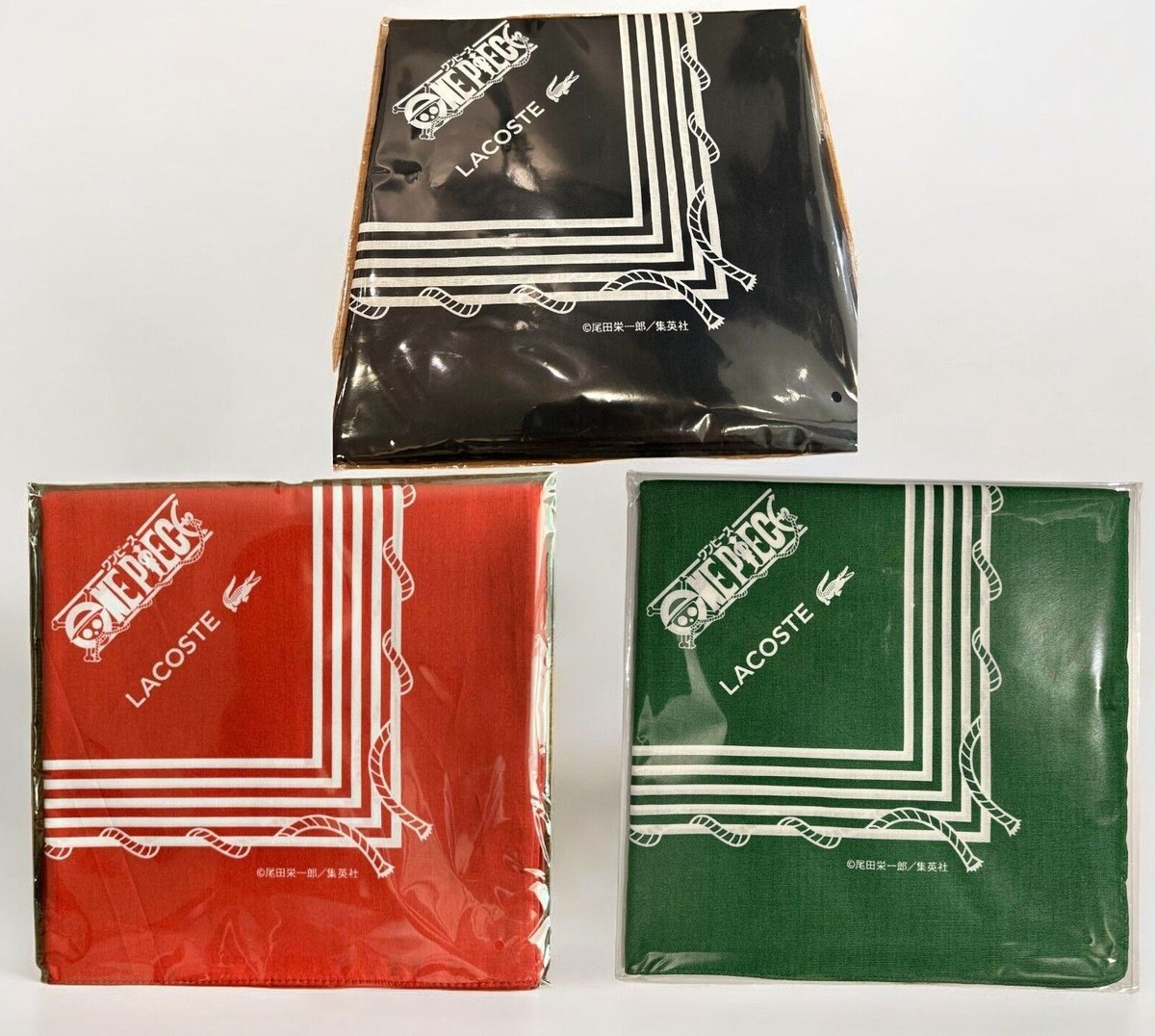 LACOSTE × ONE PIECE Crocodile Bandana Novelty Limited Made LACOSTE × ONE PIECE Crocodile Bandana Novelty Limited Made