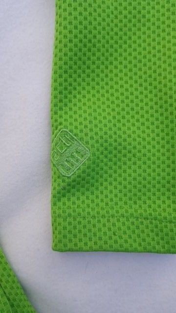 Salomon camicia donna maglia manica lunga piccola verde quarto zip