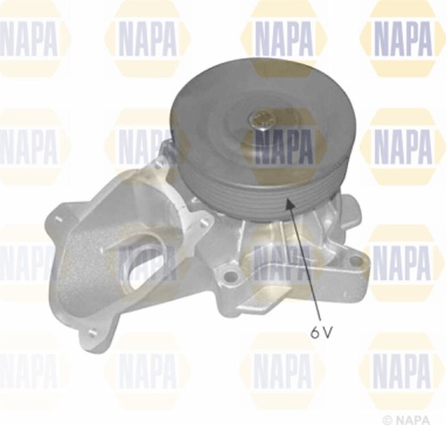 Fits BMW 3 Series 5 1 X5 X3 X6 6 2.0 D TD 2.5 3.0 Water Pump NAPA 11517805810 - Picture 2 of 2