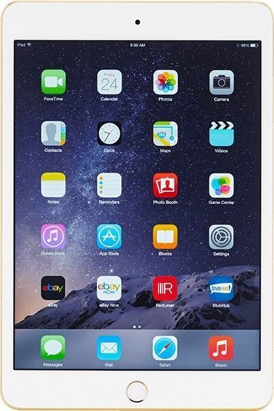 Apple Ipad Mini 3 16gb Wi Fi Cellular Unlocked 7 9in Gold For Sale Online Ebay