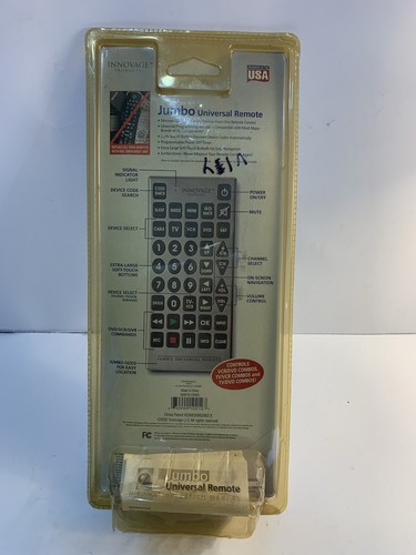 JUMBO Universal Television TV Remote Control Large Button Giant Oversize - Picture 2 of 3
