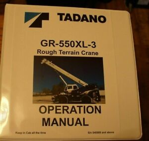 Tadano Gr550xl Load Chart