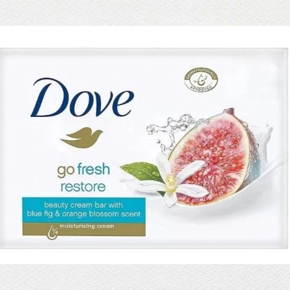 10x DOVE Go Fresh Restore Beauty Cream Bar bar 90g (10 Bars Total)