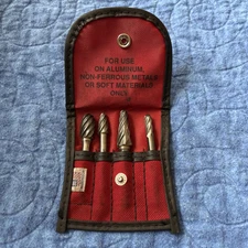 Matco Tools ZK4NF: High Performance Double Cut Carbide Burr Set w/ Case, 4 Piece