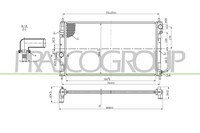 Prasco KüHler WasserküHler FüR Jeep Compass 2.4 4X4 2.0 Patriot Dodge Caliber