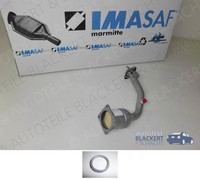 Imasaf Katalysator + Anbauteile für Peugeot 206 + SW 1.4 + 1.4I 55KW 2001-