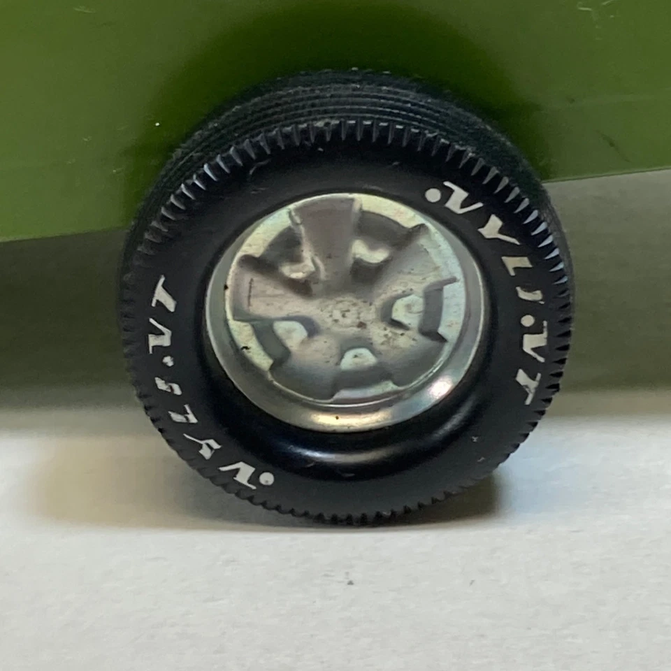 Nylint Flatbed Trailer Green Vintage Flaws 1970s Toy Farm Tractor Hitch - Image 4 of 4