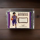 2017-18 Panini NATIONAL TREASURES De’Aaron Fox ROOKIE MATERIALS #24/25