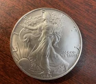 1986 1 OZ SILVER EAGLE .999 FINE SILVER