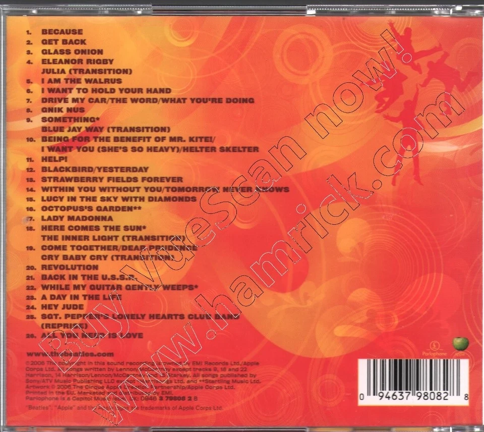 Beatles Love CD Europe Apple 2006 094637980828 - Bild 2 von 2