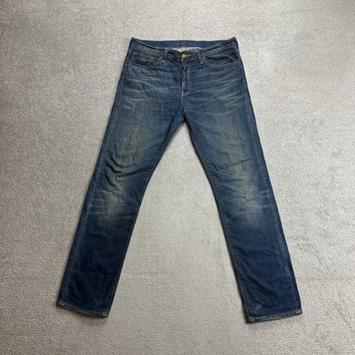 LEVIS 508 Herren Jeans Hose W33 L32 Retro Slim Fit Straight 20419 Blau Denim