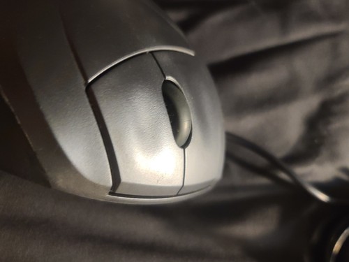 Logitech TrackMan Wheel Mouse USB Optical Trackball Mouse Silver Used Tested - Picture 8 of 8