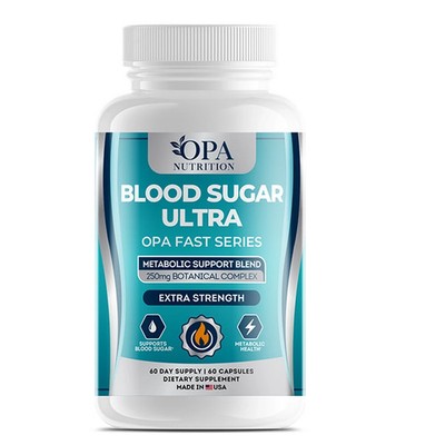 OPA Blood Sugar Ultra   Glucose Balance & Daily Metabolic Health Support 60ct