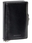 SECRID Premium Twinwallet Unisex Leather Card Case in Dusk Black - Dual Card Pro