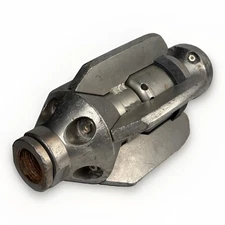 3D Rotating Sewer Jetter Nozzle Stainless Steel Hydro Jet Cleaning Tool Used thumbnail 4