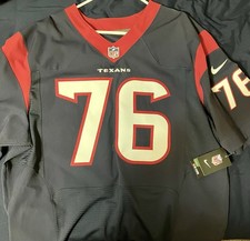 Authentic Nike Duane Brown Houston Texans Signed Jersey 52 NFL