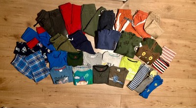 Kleiderpacket Jungen Grösse 98/104 29 Teile Bekleidungspaket