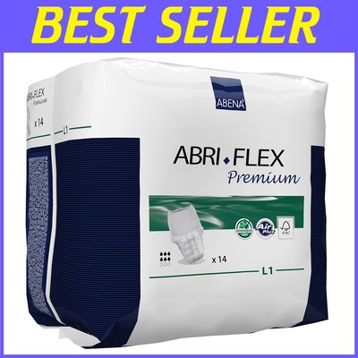 Abri-Flex Premium Incontinence Pull-Ups - Absorption 47 fl oz, 84 Count, White